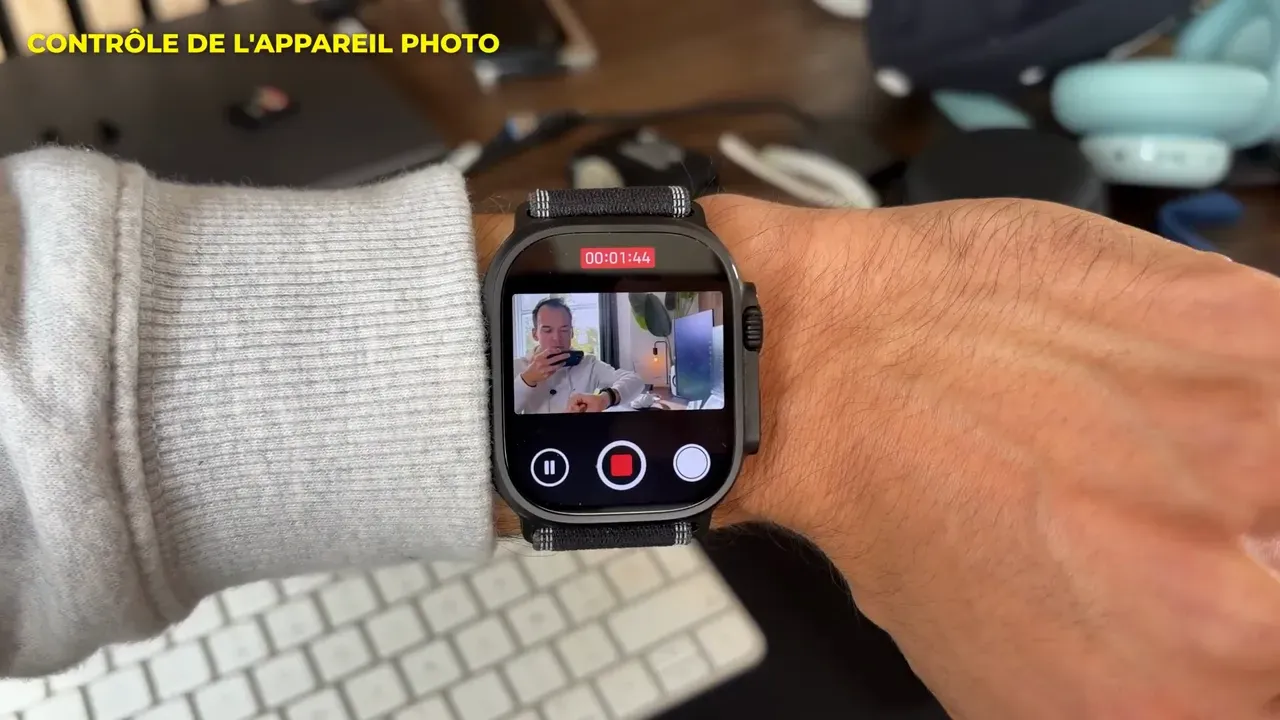 Le retour de la caméra de l’iPhone sur l’Apple Watch Ultra 3
