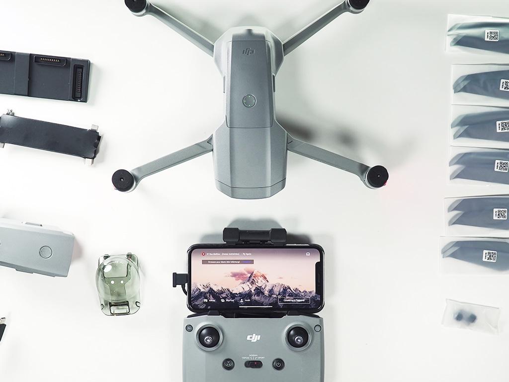 allumer le drone